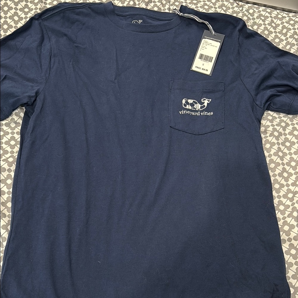 Vineyard Vines Blue Short Sleeve Tee